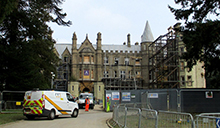 Work underway on President Hall